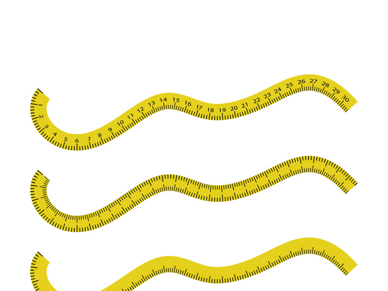 measuring tape centimeter vector illustration