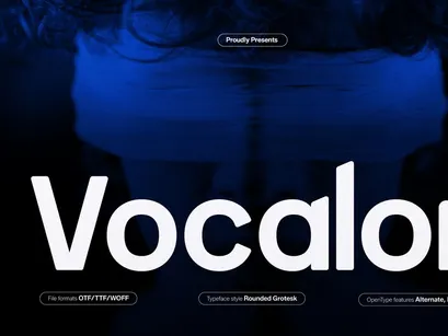 Vocalor | Rounded Grotesk