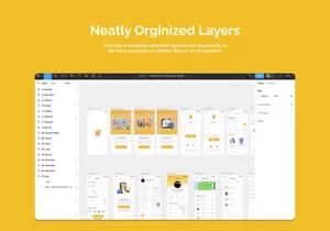 E-Commerce UI Kit for Mobile App Design - GetDresser - UI Design