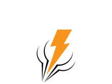 Lightning bolt flash thunderbolt icons vector