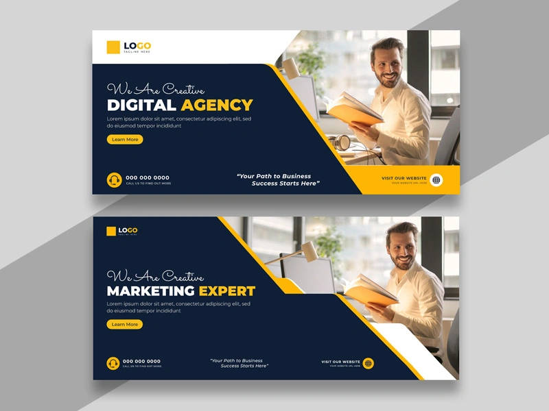 Digital Marketing Facebook Cover Banner Ver-26