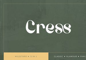 Milestone Modern Classic Font