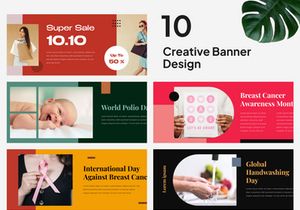 Creative Banner Design Template Vol. 7