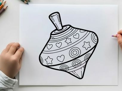 Christmas gift tag charm vector illustration flat design