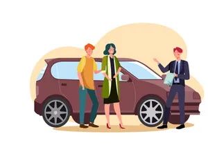 M129_Car Dealership Illustrations