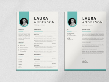 CV Resume & Cover Letter Template preview picture