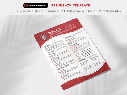 Resume/CV Template 09