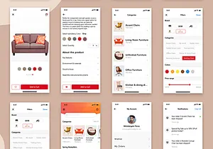 Furniture Design UI Kit