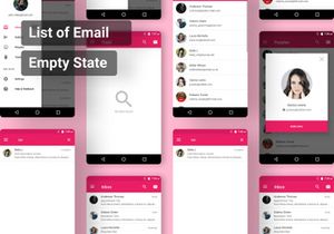 Mailbox App - Android UI Template