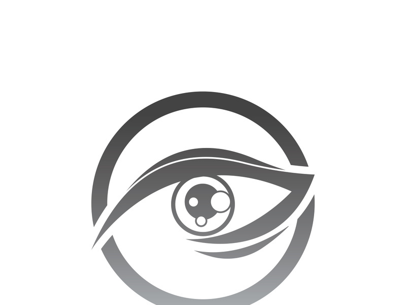 Branding Identity Corporate Eye Care vector logo design