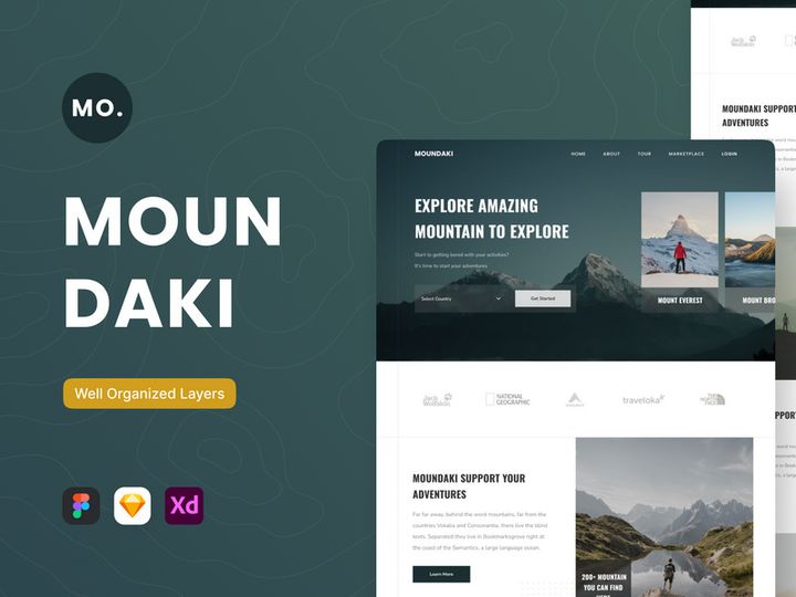 Moundaki - Landing Page Kit for Business, Agency, or Digital Product preview picture