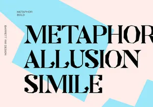 Metaphor Free Display Font