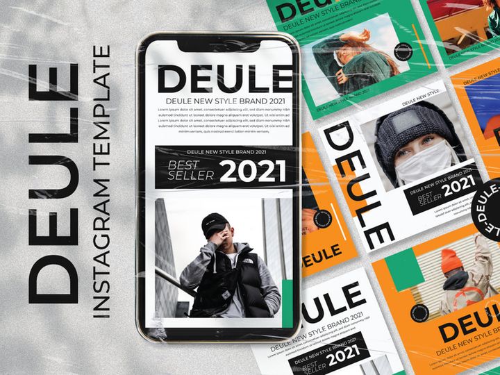 Deule Instagram Template