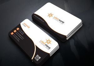 Corporate Business Card Design Template.