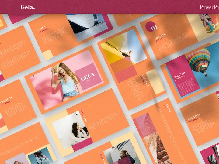 Free Gela Powerpoint Template