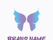 Butterfly logo design