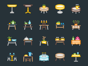 Table Icons preview picture