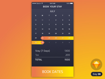 Date Picker [Sketch] preview picture