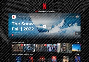 Netflix App Redesign