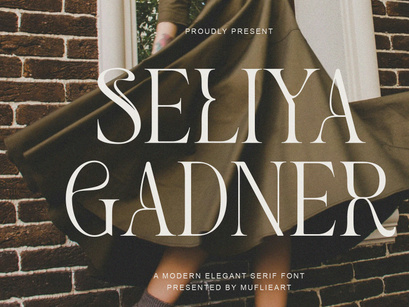 SELIYA GADNER MODERN ELEGANT SERIF