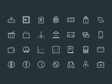 Banking Icons preview picture