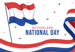 15 Netherlands National Day Illustration
