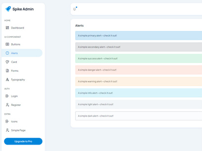 Spike Next.js Free Admin Dashboard Template