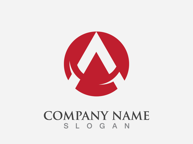 A Letter Logo Business icon Template Vector design