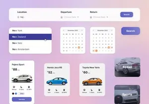 Carent - Car Rental Landing Page v.2