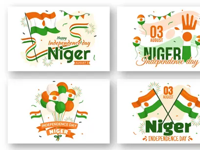 15 Happy Niger Republic Day Illustration