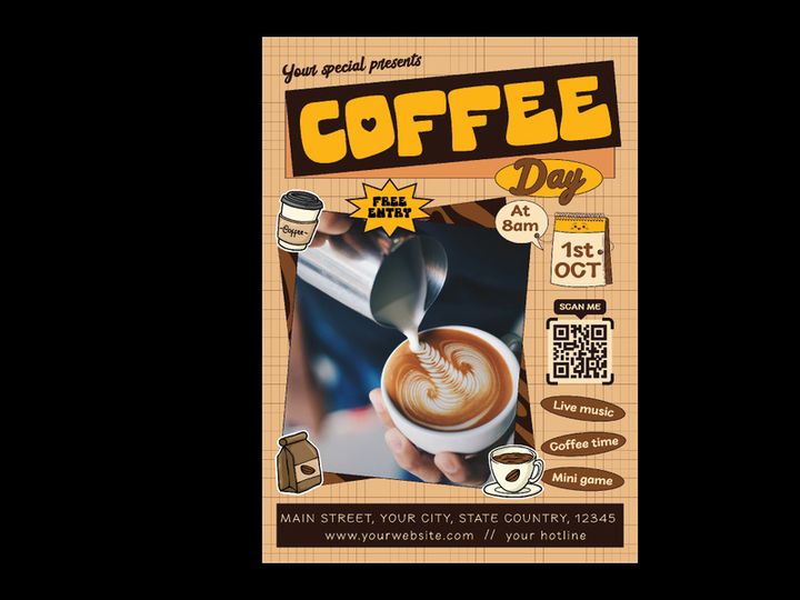 Coffee Day Flyer