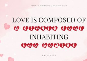 Adore - Display Font