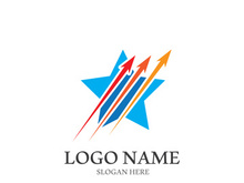 Star icon template vector illustration design