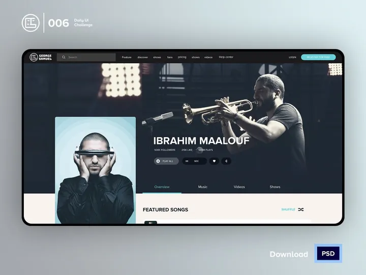 Profile website