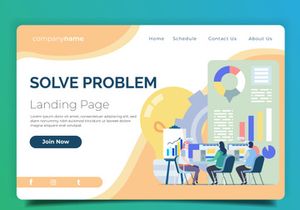 [Vol. 05] Business Website Illustration Templates - Landing Page