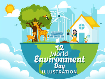 12 World Environment Day Illustration preview picture
