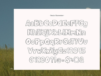 Path Note | Outline Bold Handwritten