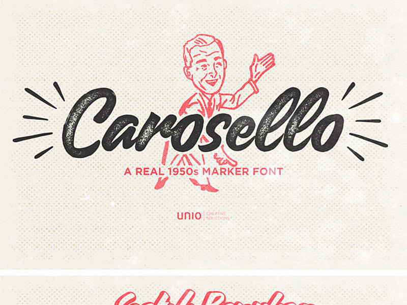 Carosello Vintage Font