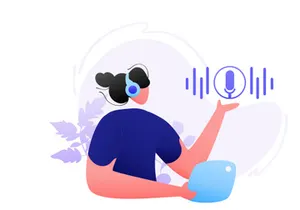 Identity Biometric Verification flat illustration