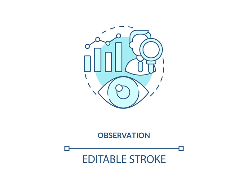 Observation concept icon