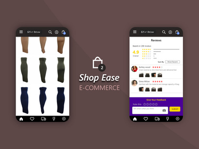 shopping fashion e-commerce clothing UI Kit
