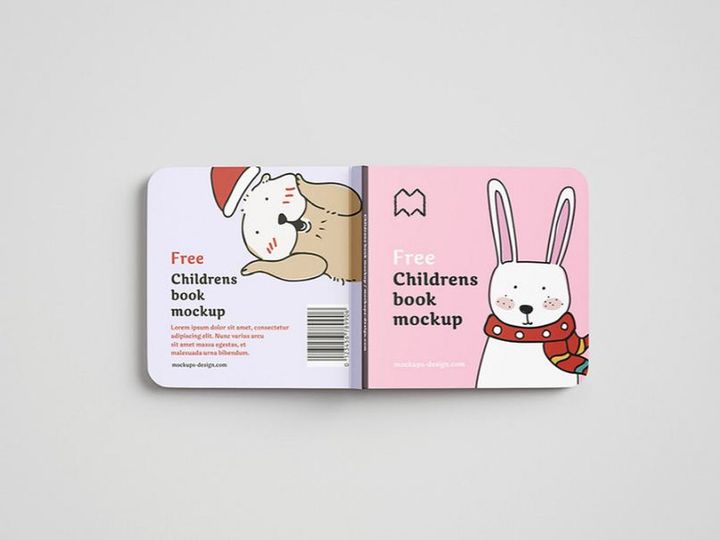 Children's Book Mockup