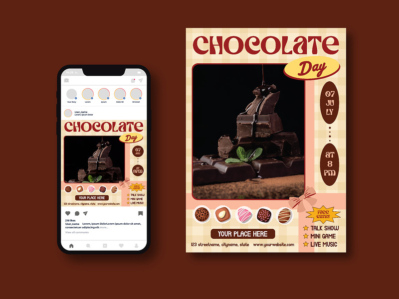 Chocolate Day Flyer