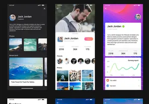 Origin Mobile UI Kit for SKETCH