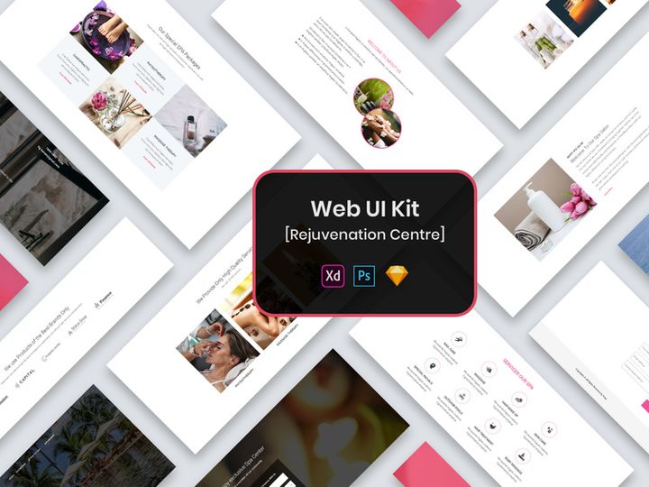 Rejuvenation Centre Web UI Kit
