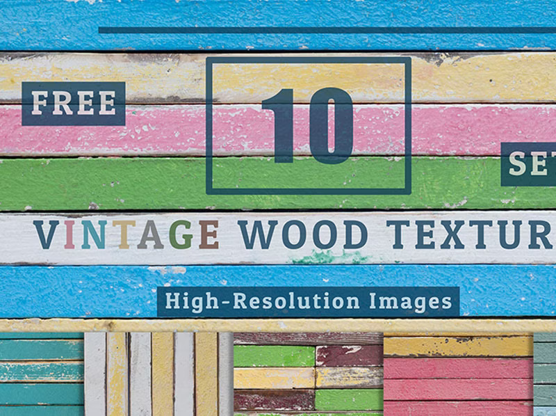 10 Vintage Wood Textures