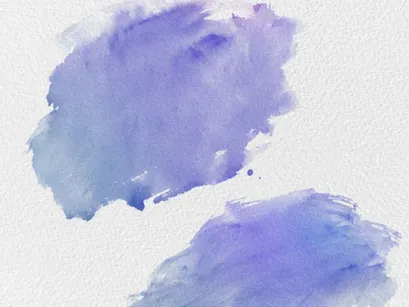 10 Ocean Watercolor Photoshop Brushes