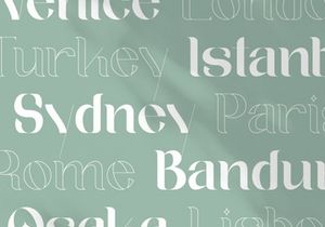 Afteris Moghu Modern/Vintage Font