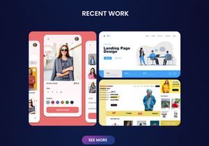 Personal Portfolio Website Ui Design