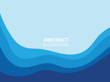 Blue wave water background wallpaper vector
